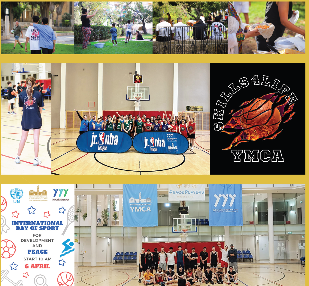 Jerusalem International YMCA Unity and healing through sports