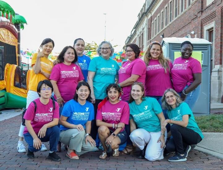 The NAWC team at the El Grito celebration in 2023