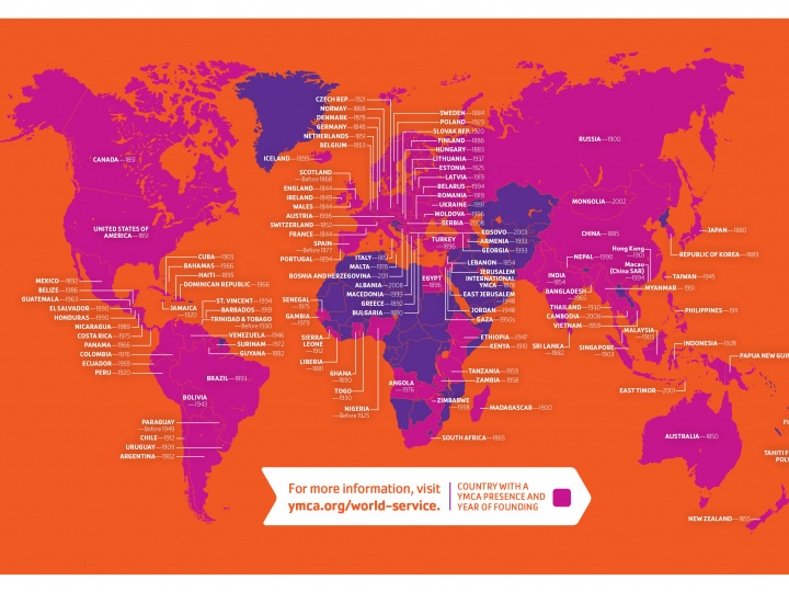 YMCA Locations Around the World