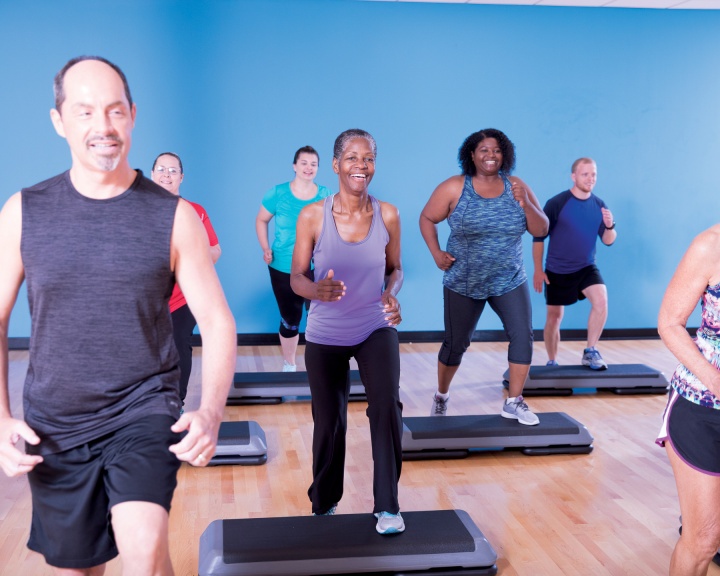 Cardio Step Together YMCA